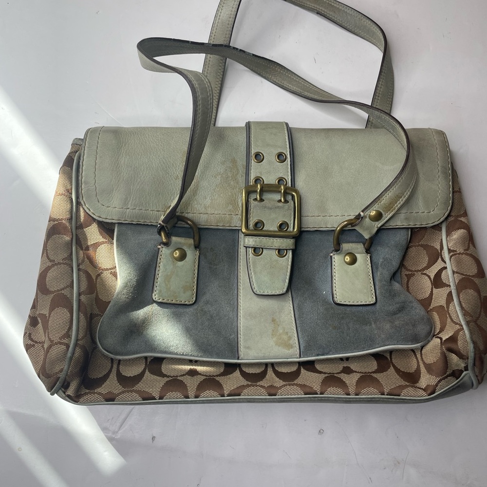 Coach Purse Bag Project Piece Dirty Authentic